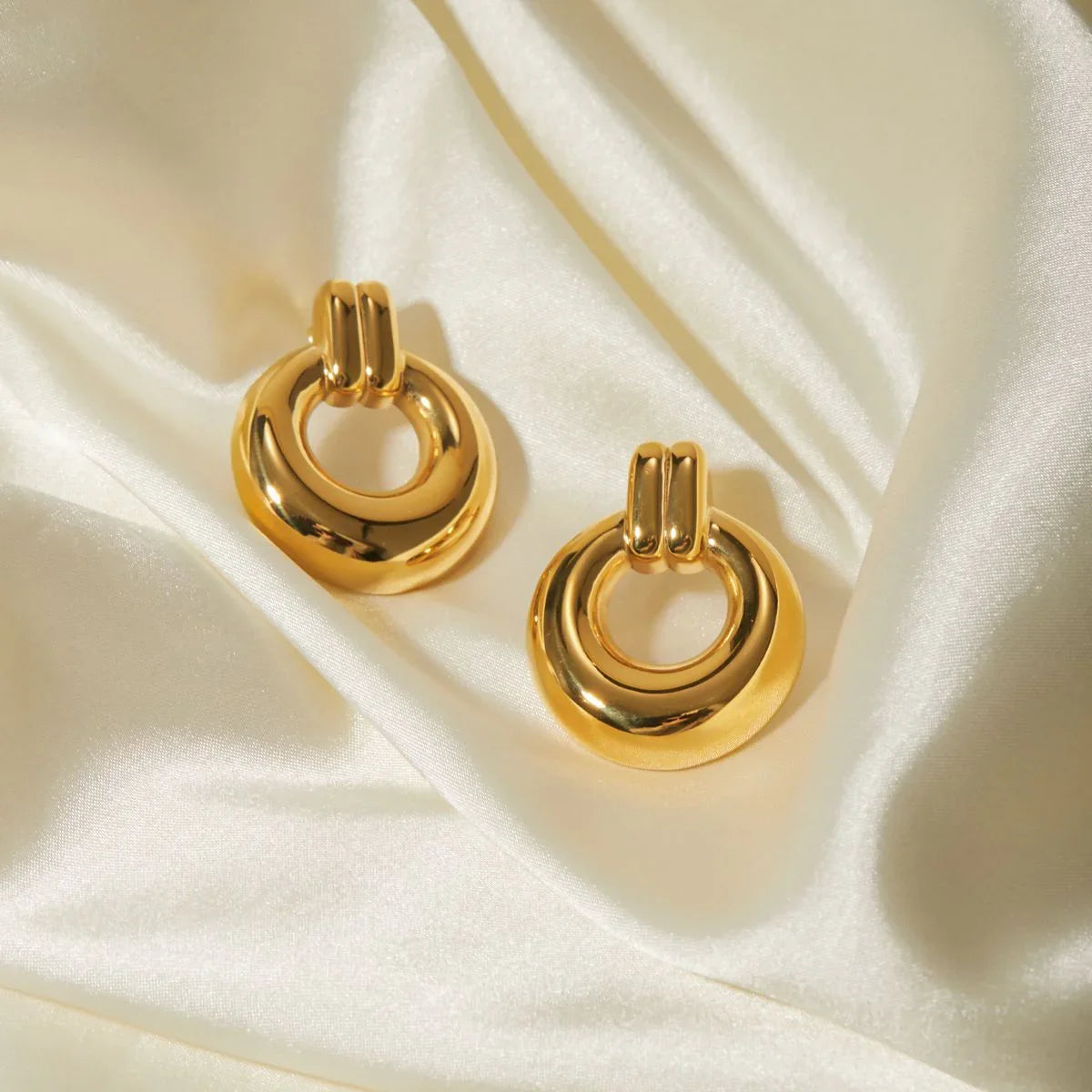 [Echo Fine]Lynora Gold Earrings