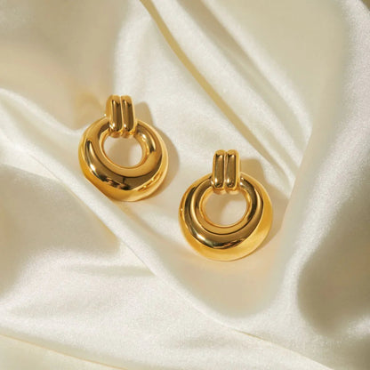 [Echo Fine]Lynora Gold Earrings
