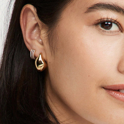 [Echo Fine]Selena Gold Earrings