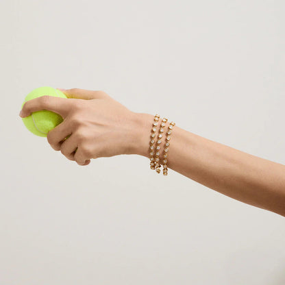 [Echo Fine]Romani Heart Shaped Tennis Bracelet