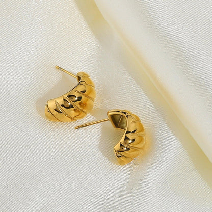 [Echo Fine]Kelsey Gold Earrings