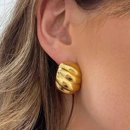 [Echo Fine]Kelsey Gold Earrings