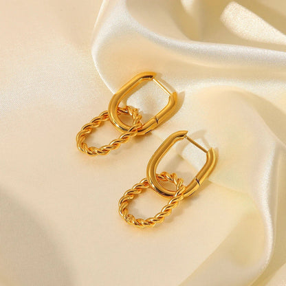 [Echo Fine]Skadi Gold Earrings