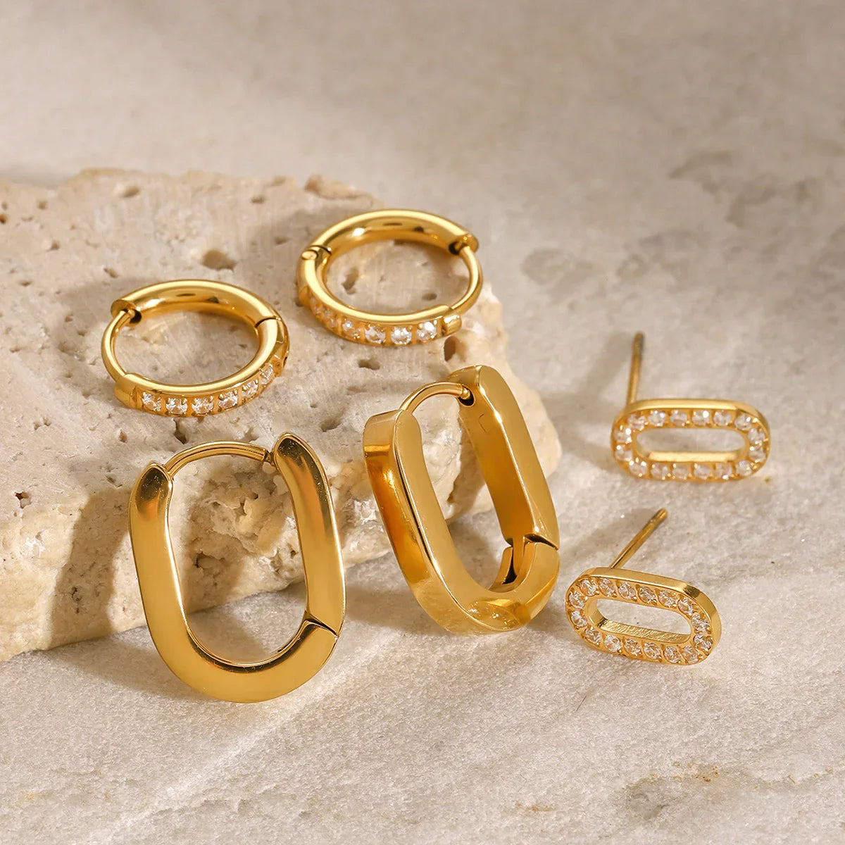 [Echo Fine]Ryleigh Diamond Hoop Bundle