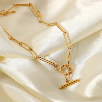 [Echo Fine]Joyce Gold Necklace