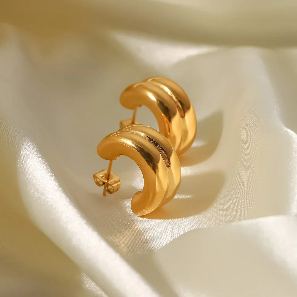 [Echo Fine]Henrietta Gold Earrings