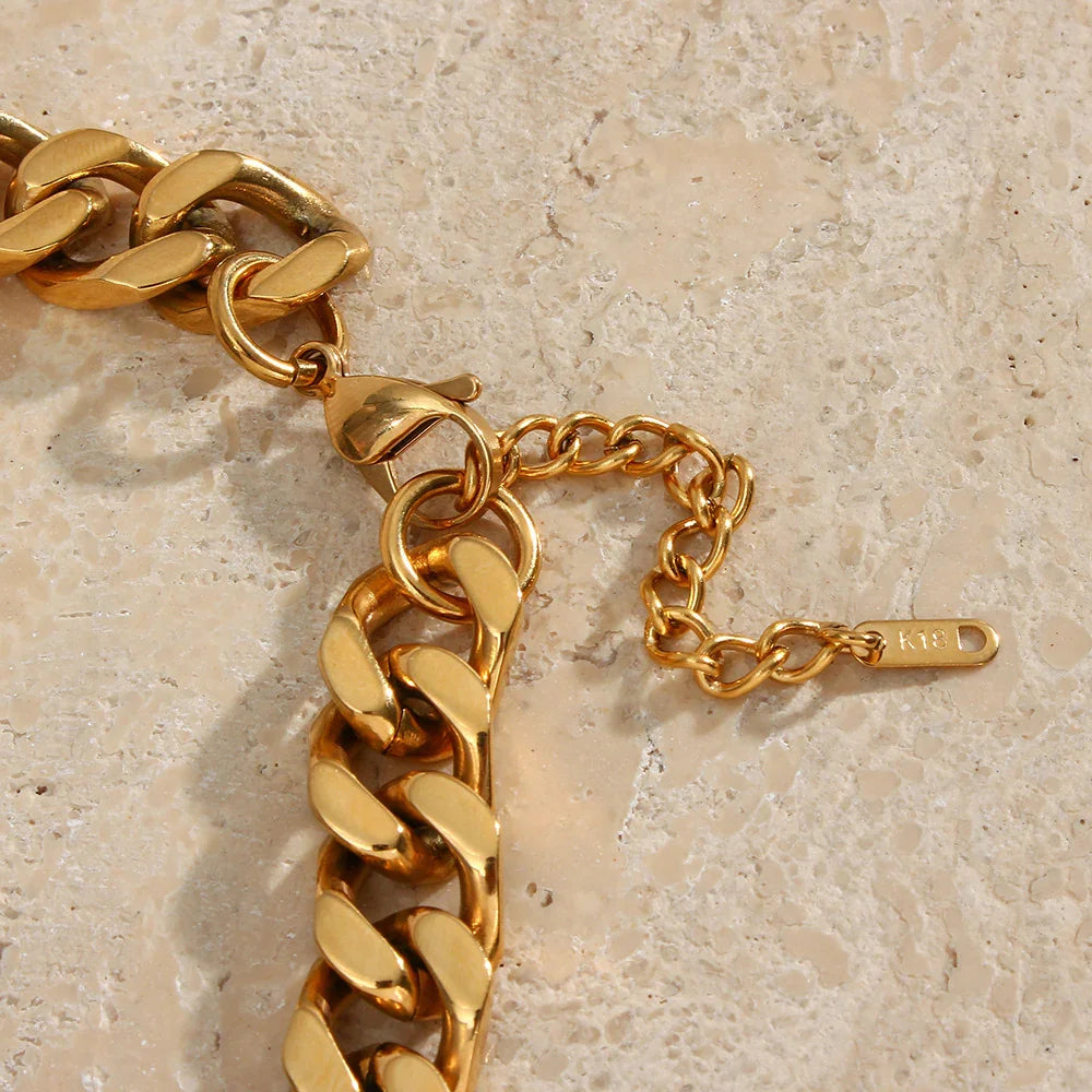 [Echo Fine]Gianna Chunky Chain Necklace