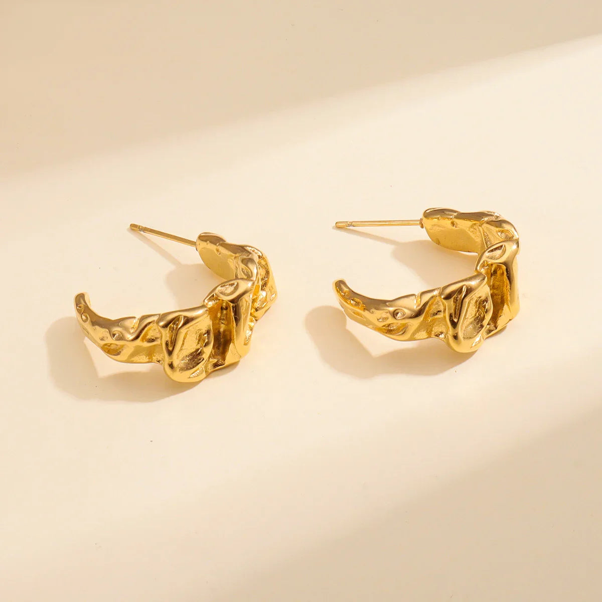 [Echo Fine]Ashley Gold Earrings