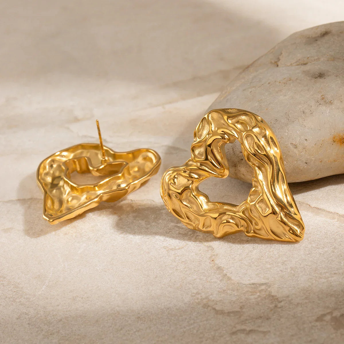 [Echo Fine]Helene Heart Earrings