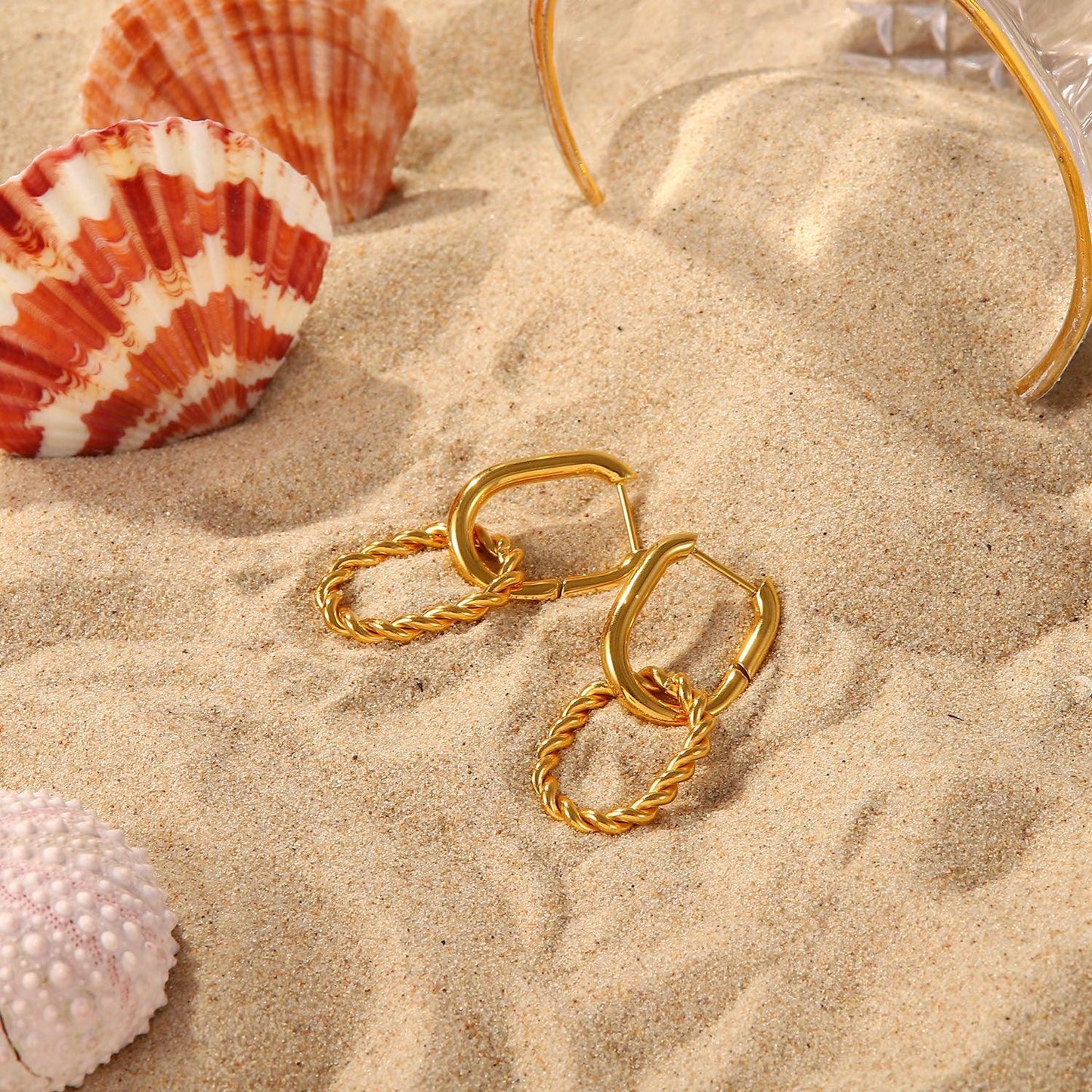 [Echo Fine]Skadi Gold Earrings