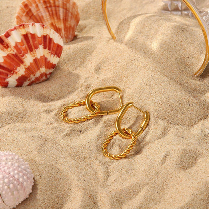[Echo Fine]Skadi Gold Earrings