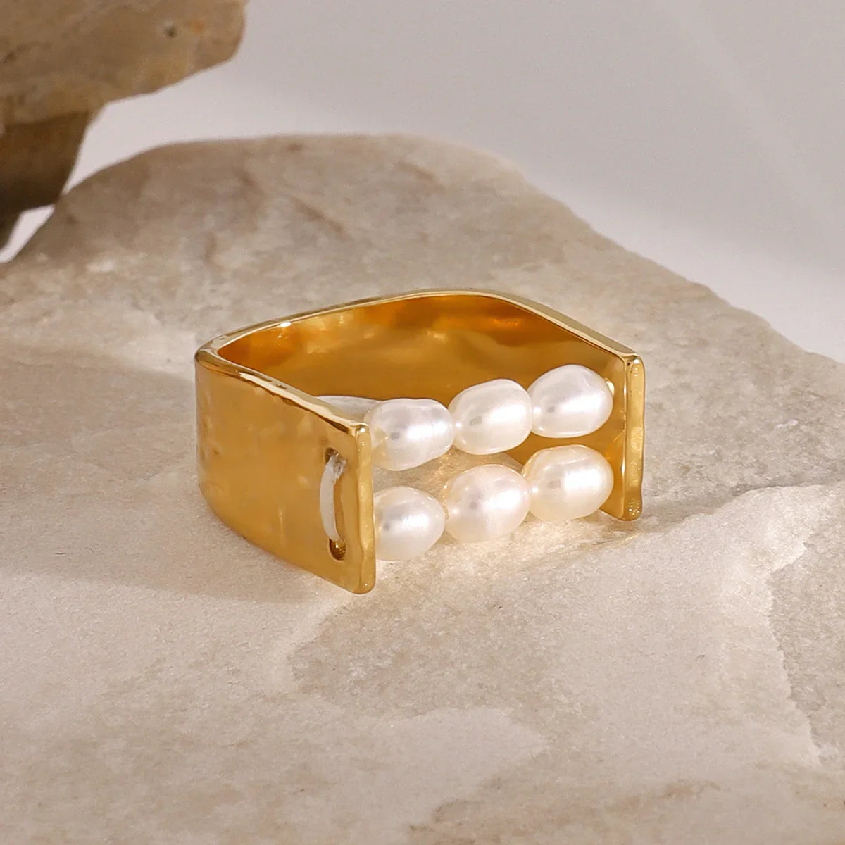[Echo Fine]Elliana Pearl Ring