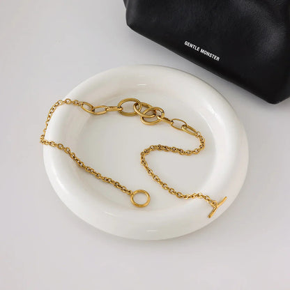 [Echo Fine]Renelle Gold Chain Necklace