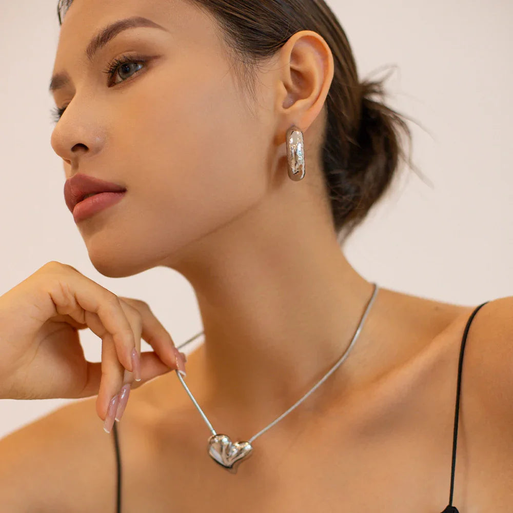 [Echo Fine]Bethany Silver Earrings