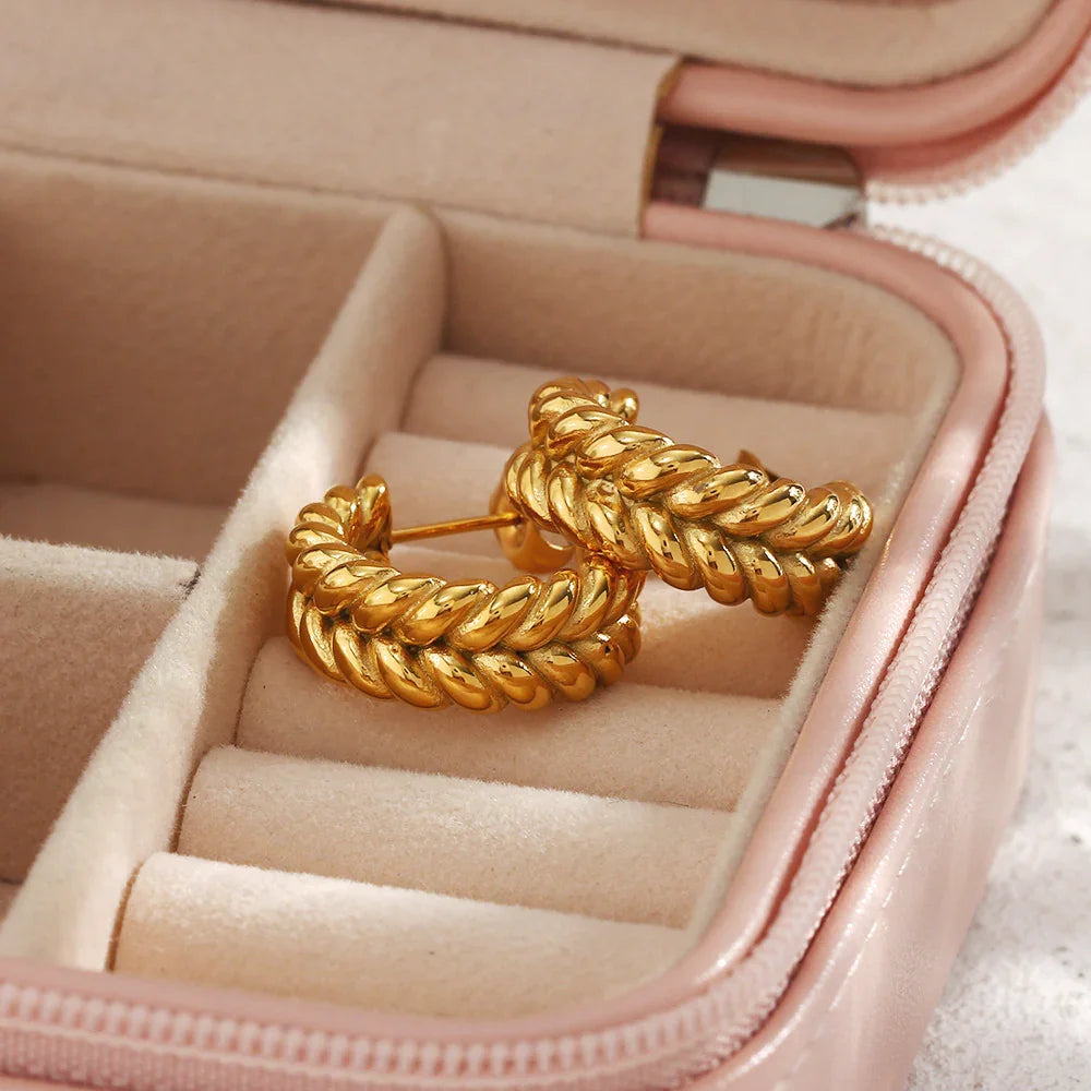 [Echo Fine]Arabella Braid Earrings