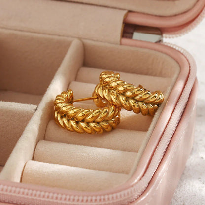 [Echo Fine]Arabella Braid Earrings