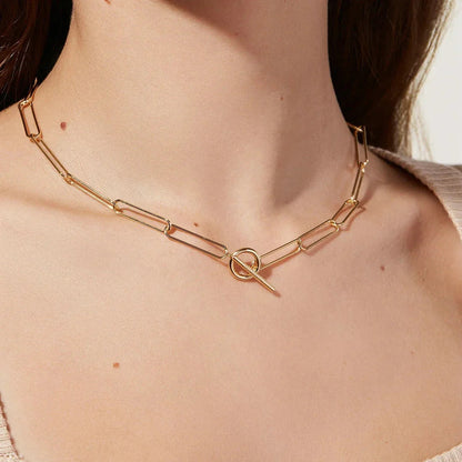 [Echo Fine]Joyce Gold Necklace