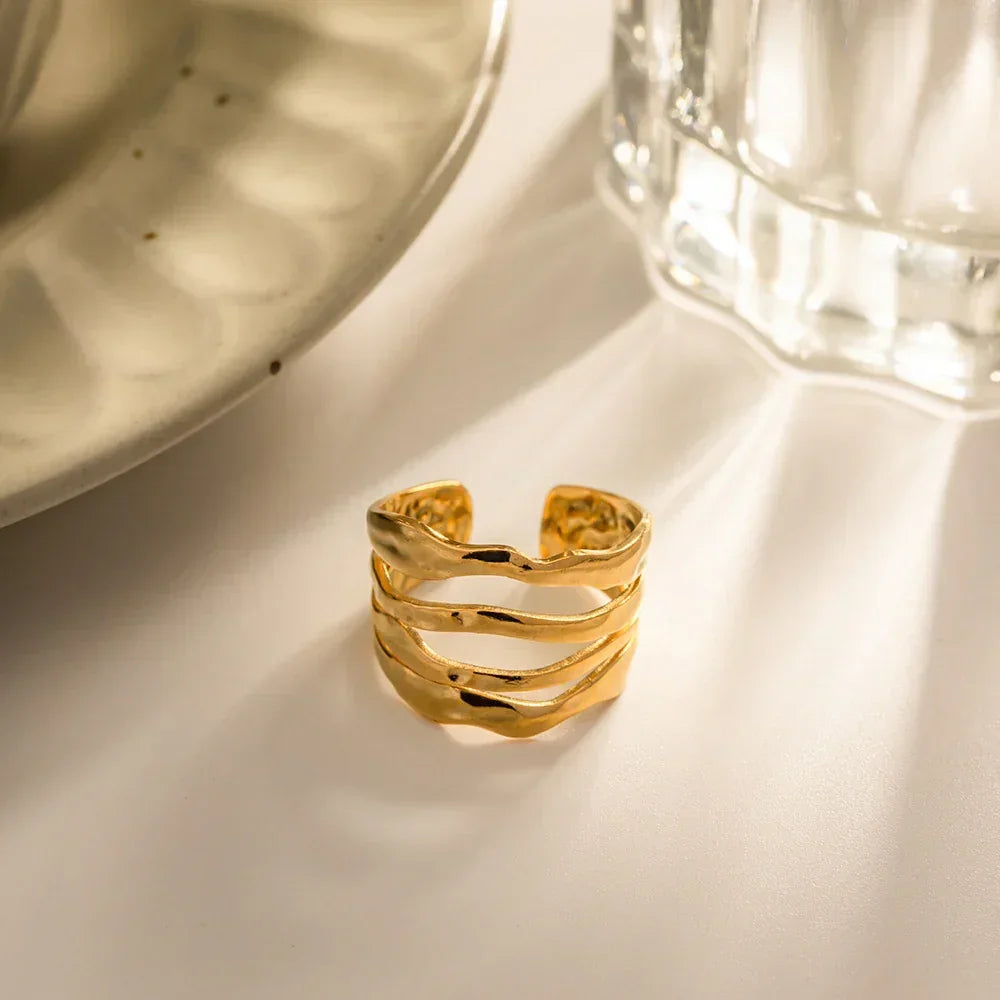 [Echo Fine]Cass Gold Ring