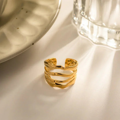 [Echo Fine]Cass Gold Ring