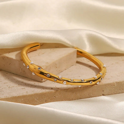 [Echo Fine]Corisande Gold Bangle