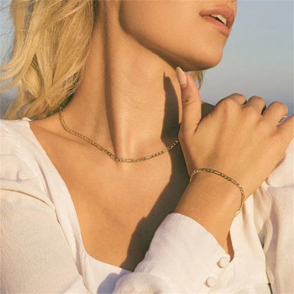 [Echo Fine]Willow Gold Chain Necklace