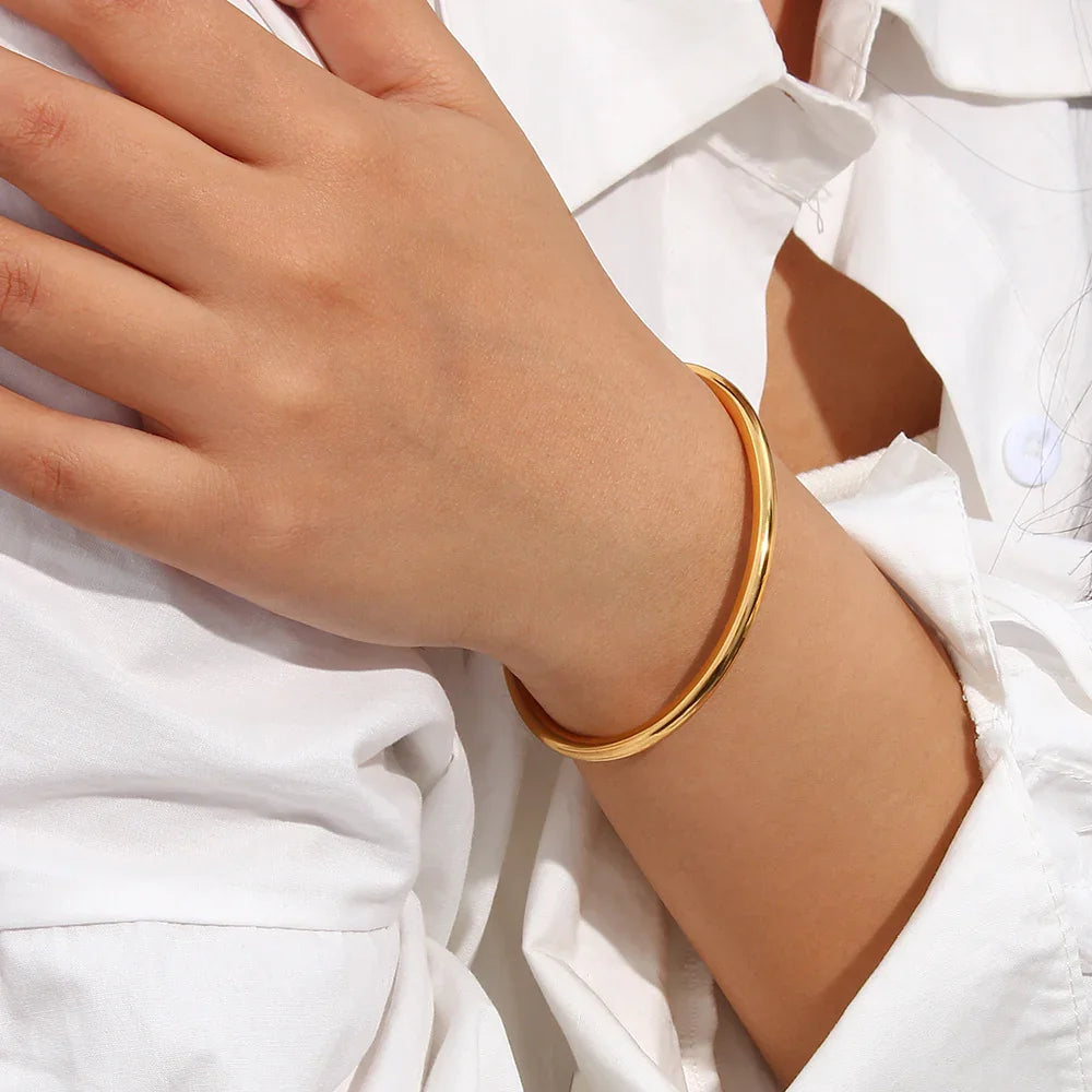 [Echo Fine]Ara Gold Bangle