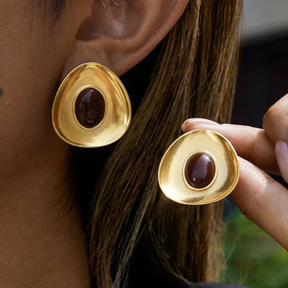 [Echo Fine]Orissa Gold Enamel Earrings