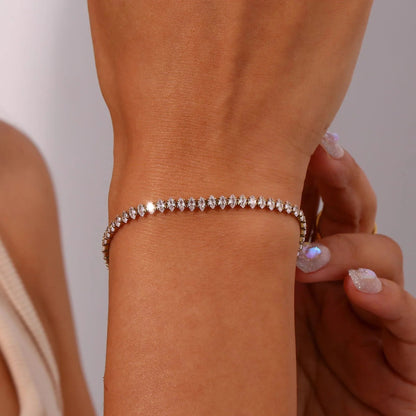 [Echo Fine]Wisteria Diamond Tennis Bracelet