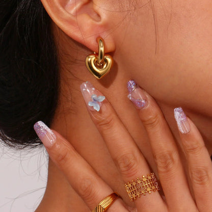 [Echo Fine]Aria's Arrow Gold Earrings