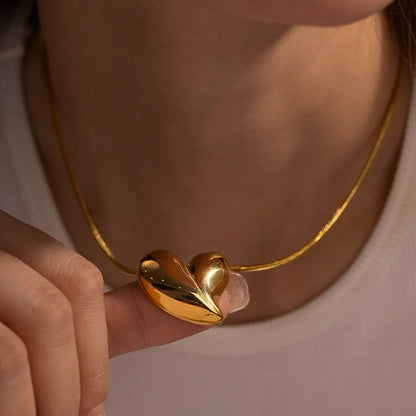 [Echo Fine]Dorothea Heart Necklace