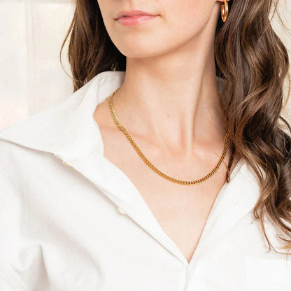 [Echo Fine]Avana Gold Chain Necklace