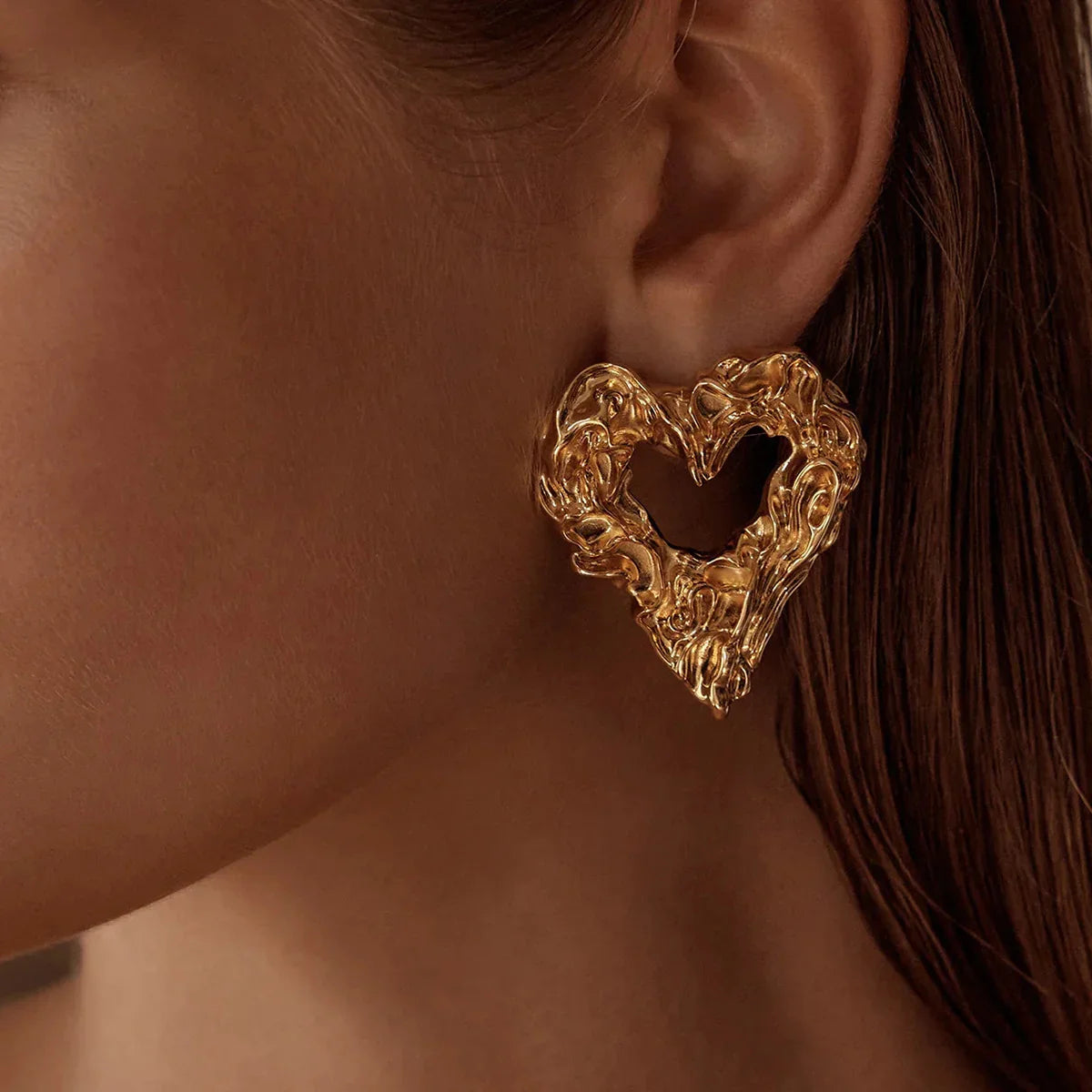 [Echo Fine]Helene Heart Earrings