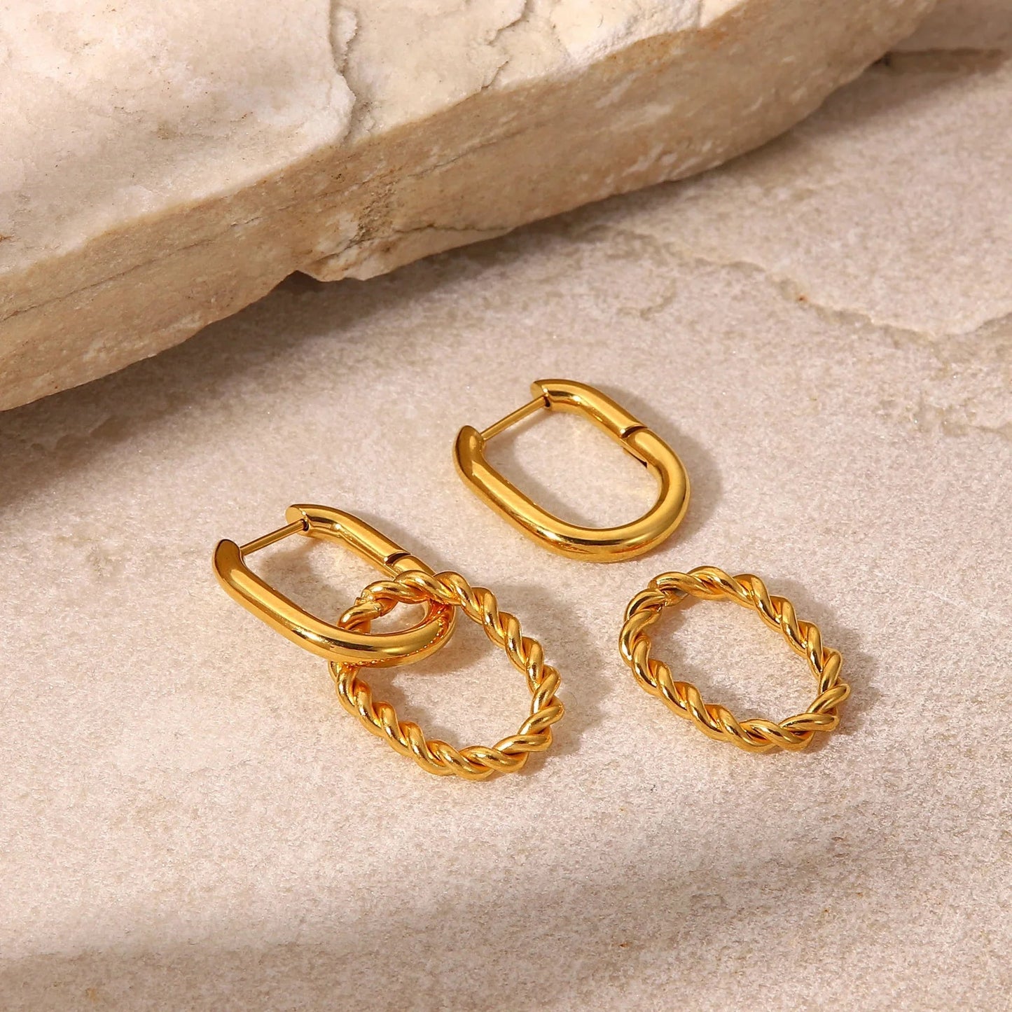 [Echo Fine]Skadi Gold Earrings