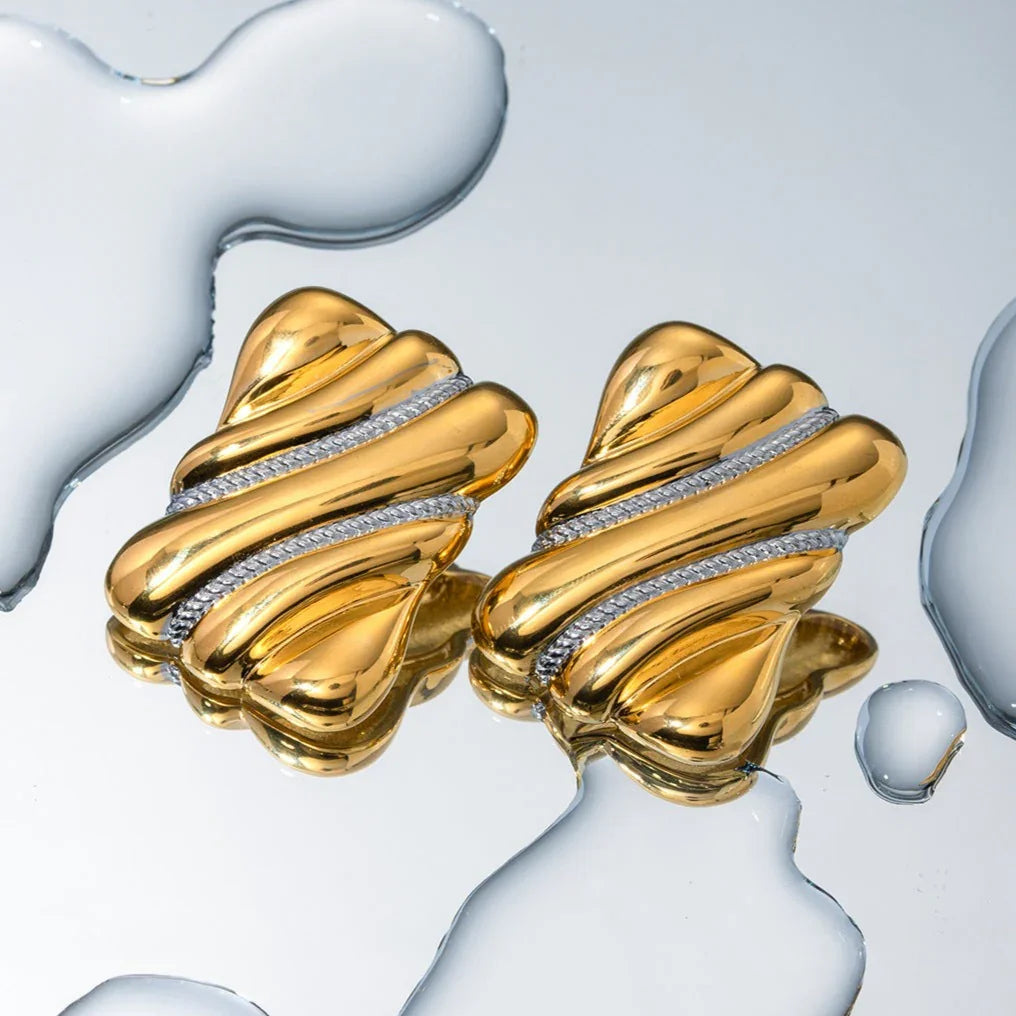 [Echo Fine]Pippa Gold Earrings