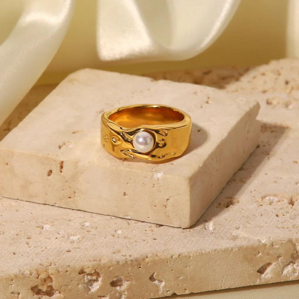 [Echo Fine]Cerulia Freshwater Pearl Ring