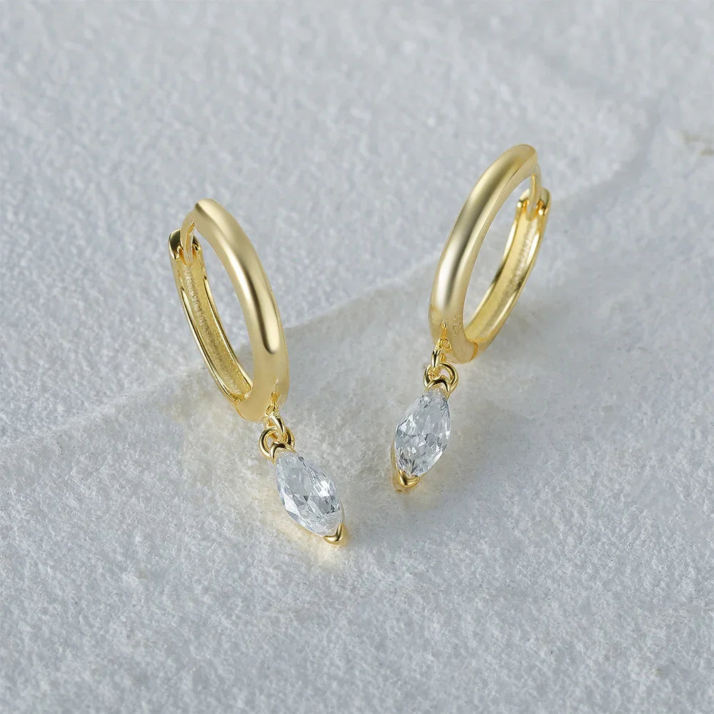 [Echo Fine]Lacey Diamond Hoops
