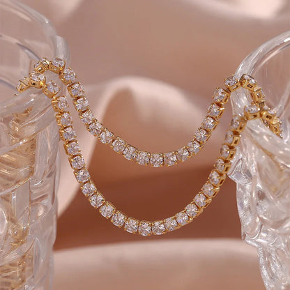 [Echo Fine]Isolde Diamond Tennis Necklace