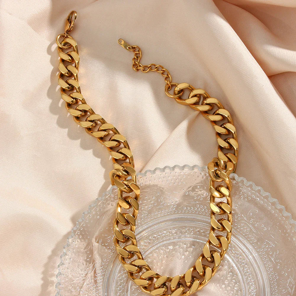 [Echo Fine]Gianna Chunky Chain Necklace