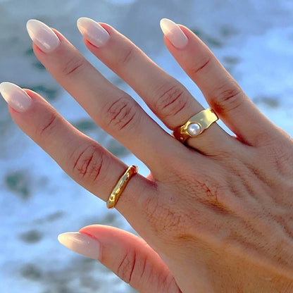 [Echo Fine]Cerulia Freshwater Pearl Ring