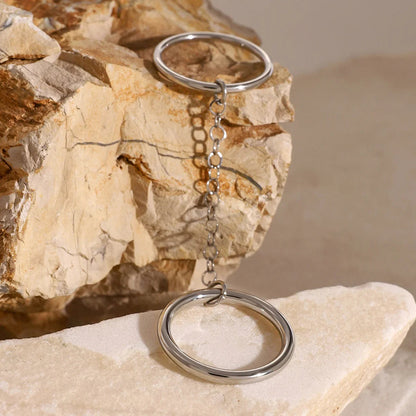 [Echo Fine]Bridget Chain Stacked Ring