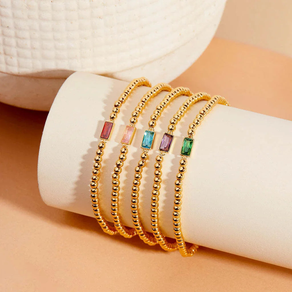[Echo Fine]Celine Birthstone Bracelet