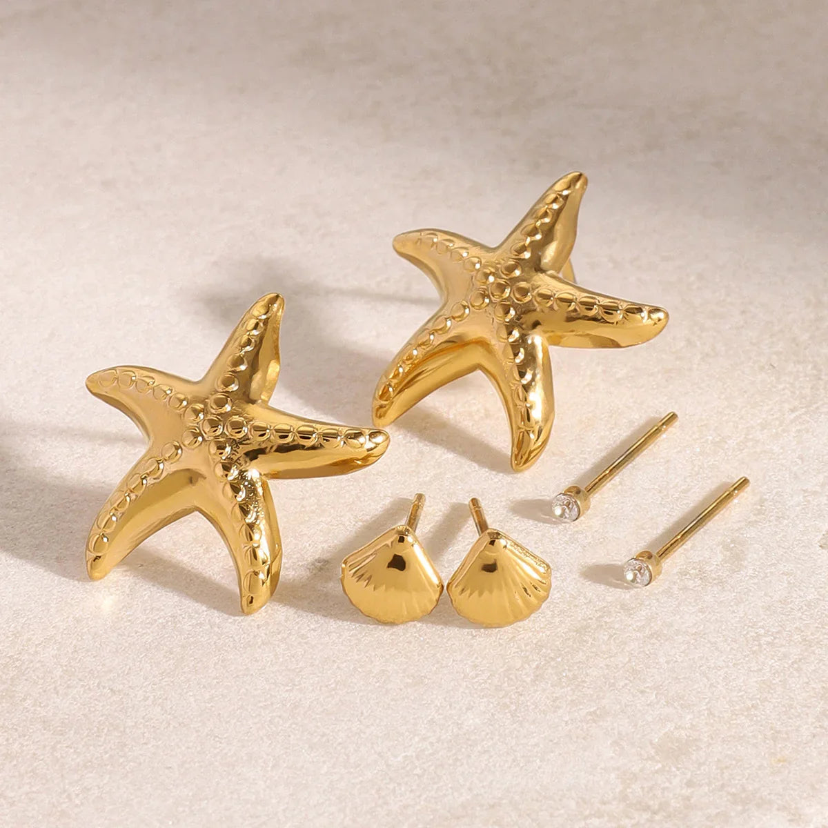 [Echo Fine]Arielle Ocean-Inspired Earring Bundle