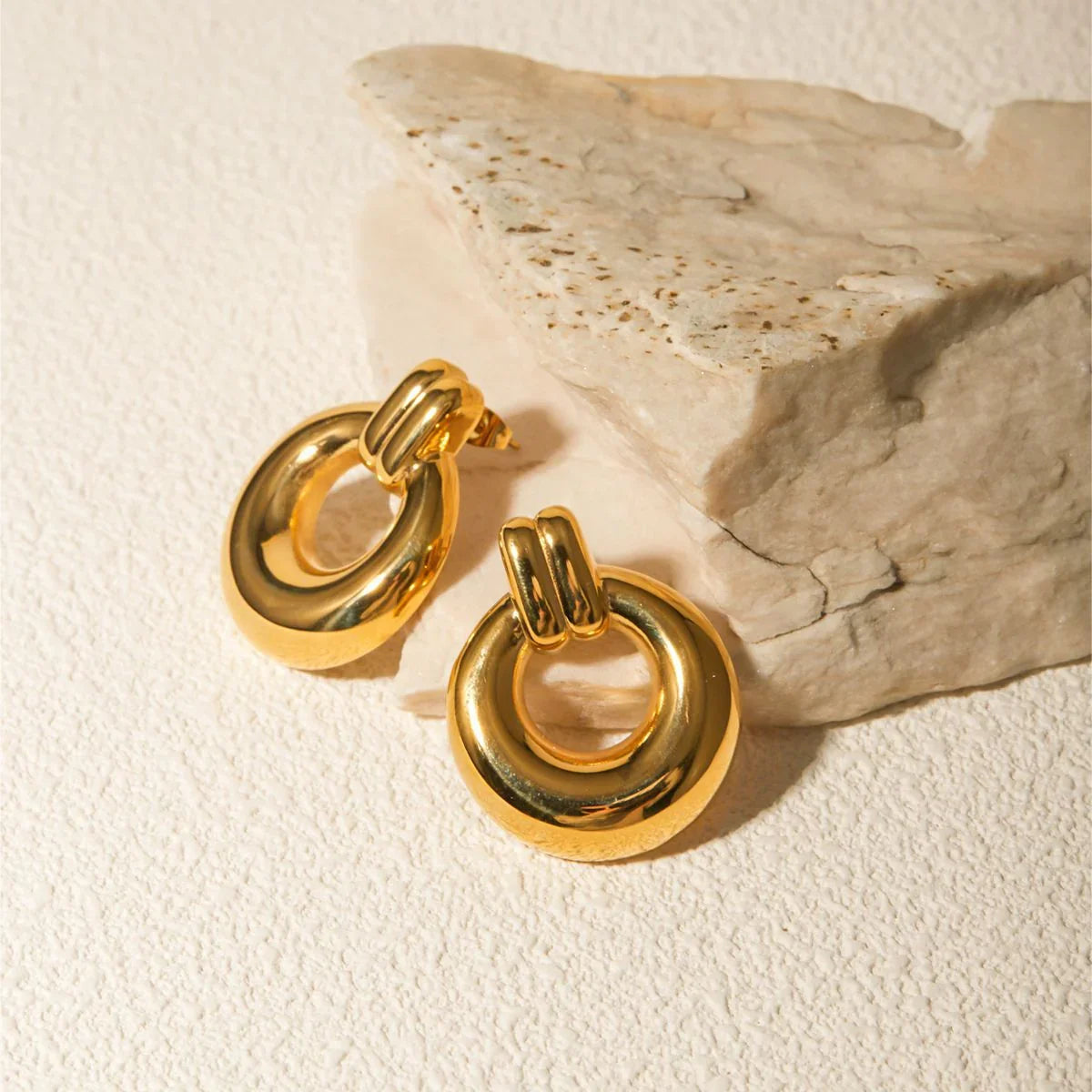 [Echo Fine]Lynora Gold Earrings