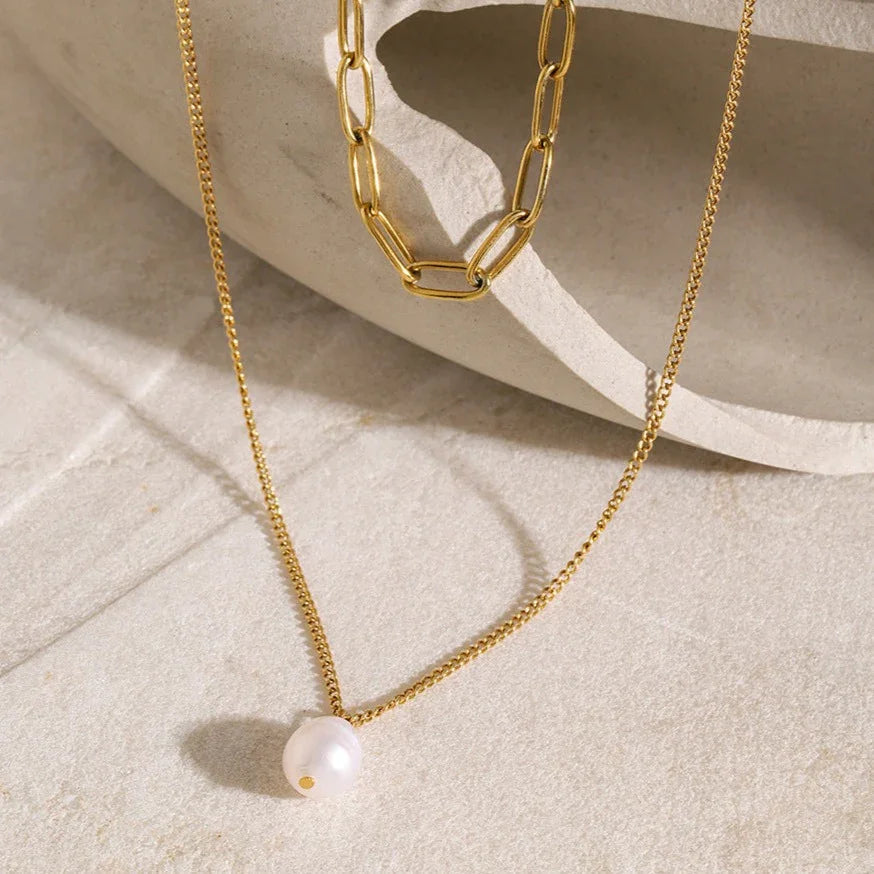 [Echo Fine]Undine Freshwater Pearl Necklace
