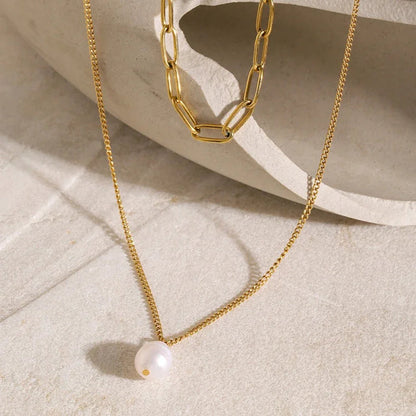 [Echo Fine]Undine Freshwater Pearl Necklace