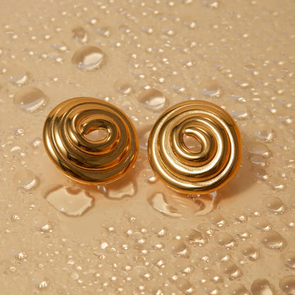 [Echo Fine]Eliah Gold Earrings