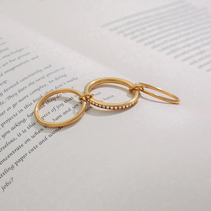 [Echo Fine]Divine Diamond Ring Stack