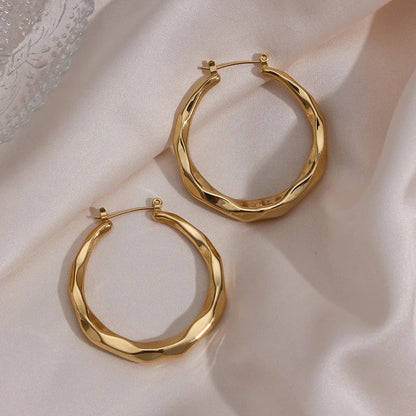 [Echo Fine]Aire Hoop Earrings