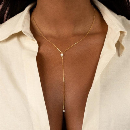 [Echo Fine]Beatrice Pearl Tassel Necklace