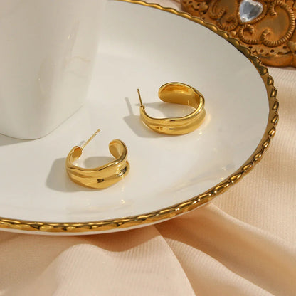 [Echo Fine]Emily Wave Earrings